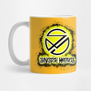 Sinister Motives logo  yellow Mug